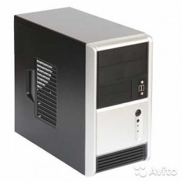 INWIN EMR006BS (Midi Tower, mATX, 450W, USB+Audio, micro ATX, черно-серебристый