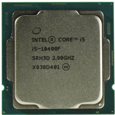 INTEL Core i5-10400F / 2.90-4.30 GHz, 6 cores, 12 threads, 12MB, 65W, LGA1200, 14nm, Comet Lake / CM8070104290716
